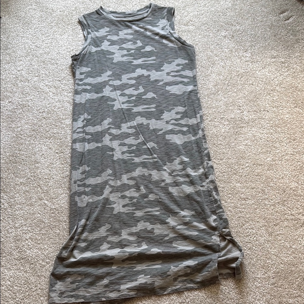 Universal Thread Camo Cotton Midi Dress